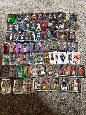 Lot of 84 mixed years Panini 2022-2025 football cards